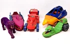 Vintage Masters Of The Universe Attak Trak, Land Shark, Road Ripper, Talon Fight