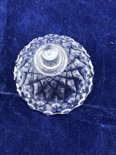 BIRNE Schmuckschatulle BLEIKRISTALL Schmuck Made in RUMÄNIEN 4" hoch, Diamantform - Bild 5 von 7