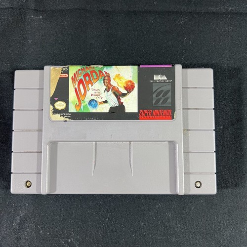 SNES Michael Jordan: Chaos in the Windy City (Super Nintendo-1995) Original Spiel