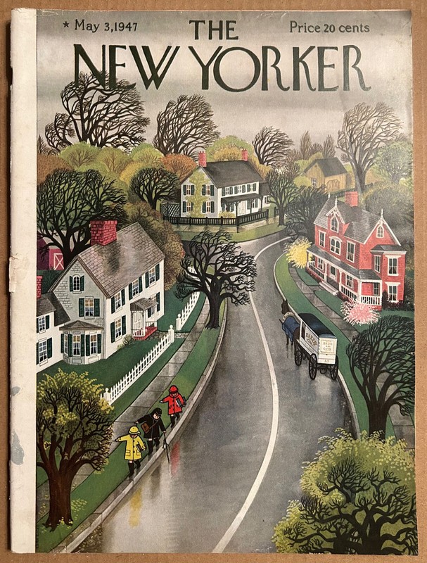 The NEW YORKER Magazine May 3, 1947. John O’Hara, LeCorbusier, Sloan Wilson, McG