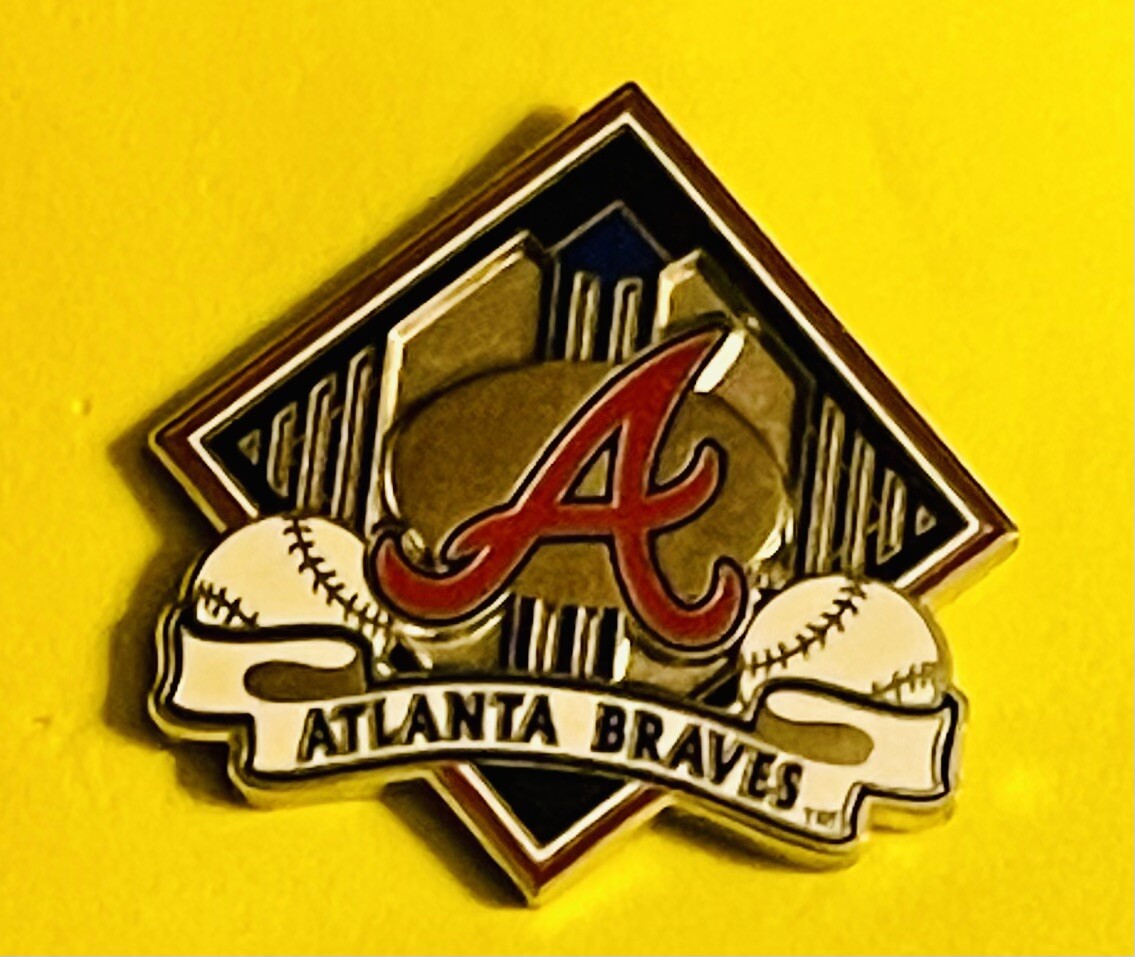 Atlanta Braves Logo Pin Major League Baseball Braves Pins Ship USA Only ...