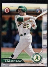 (2) 2019 Bowman Baseball #38 Ramon Laureano OAKLAND ATHLETICS Rookie Card 88. rookie card picture