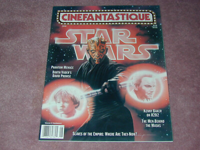CINEFANTASTIQUE vol.31 no.6, Star Wars Phantom Menace, FREE SHIPPING USA