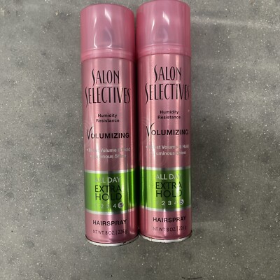 2 Salon Selectives Volumizing Hairspray Large 8 oz