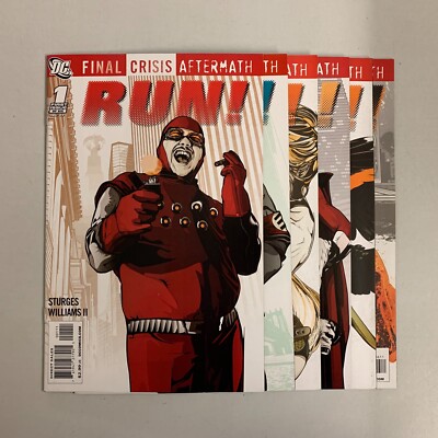 Final Crisis Aftermath Run #1-6 Set (DC 2009)1 2 3 4 5 6 Matthew Sturges (8.5+) 
