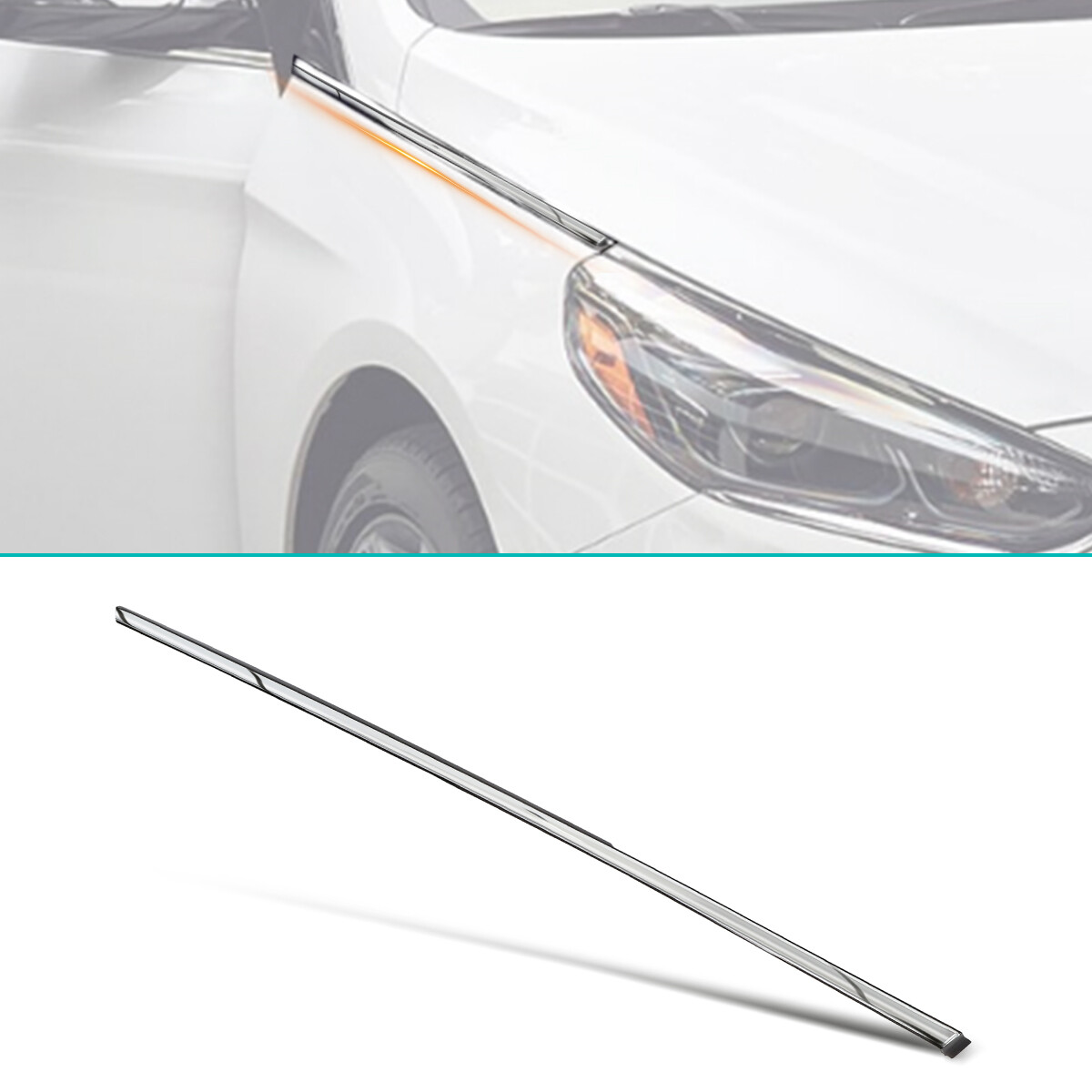 Front Body Moldings & Trims for Hyundai Sonata