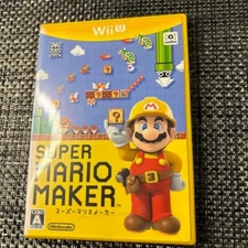 Japan GAME SUPER MARIO Super Mario Maker NINTENDO Wii SOFT service price rare