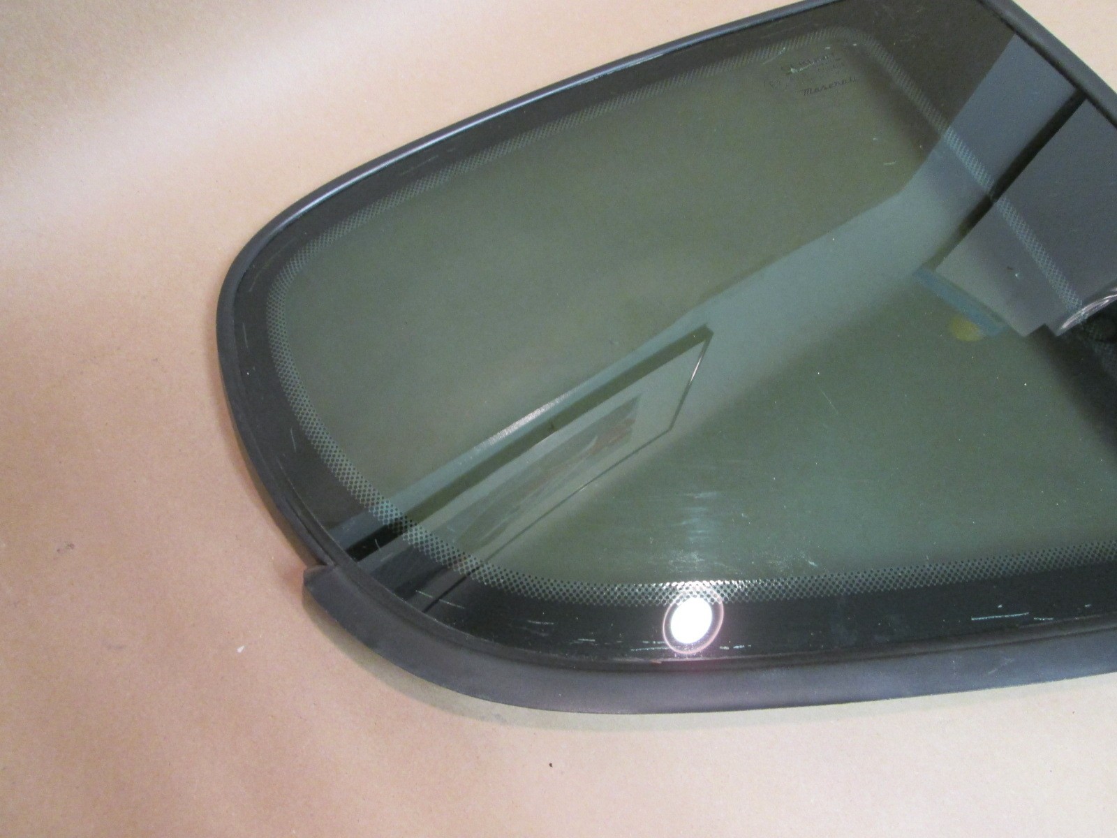 Maserati Coupe - RH Rear Qrt. Glass - Window # 387700402