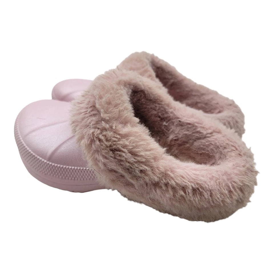 Madden девочка туфли девочек размер 11 розовый искусственного меха без шнуровки блестящий зимние сабо мулы  - Изображение 4 из 4