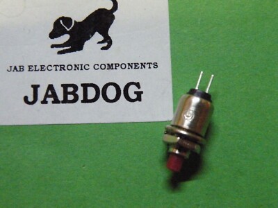 Micro Miniatur Drucktastenschalter rot Push to Make Momentary on/off 2g 2R86