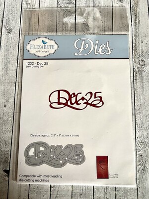ELIZABETH CRAFT DESIGNS - DEZ 25 - SELTEN