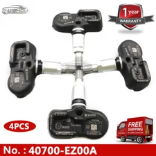 4x 40700-EZ00A For Nissan Titan XD 2016-21 433Mhz TPMS TIRE PRESSURE SENSOR NEW