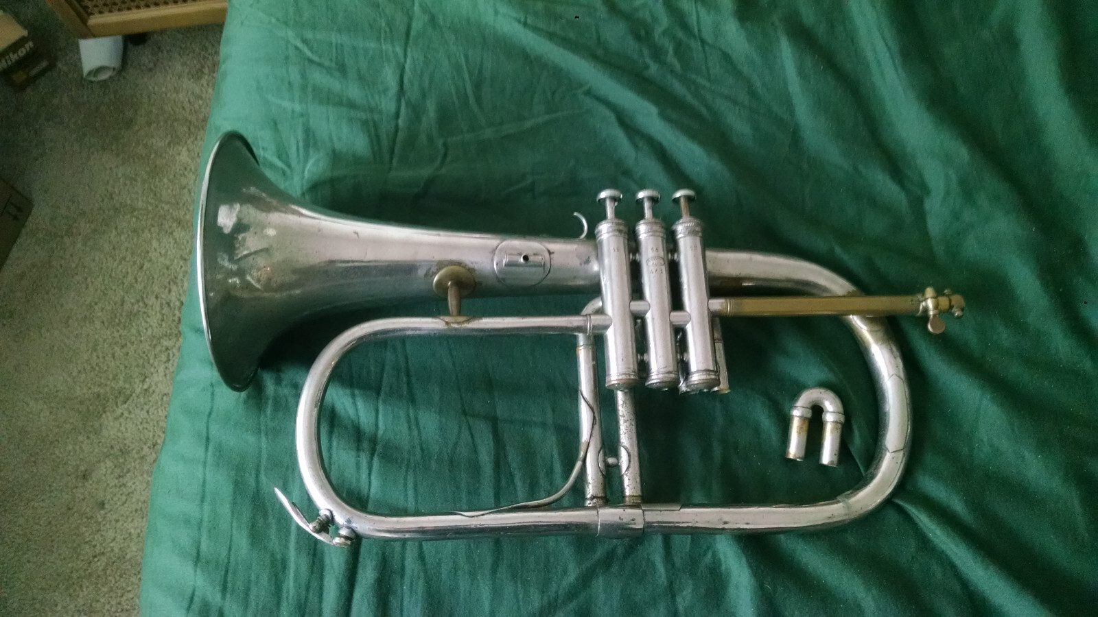 Vintage Courtois Flugelhorn eBay