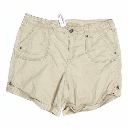 Shorts size 12, beige, cotton, spandex 