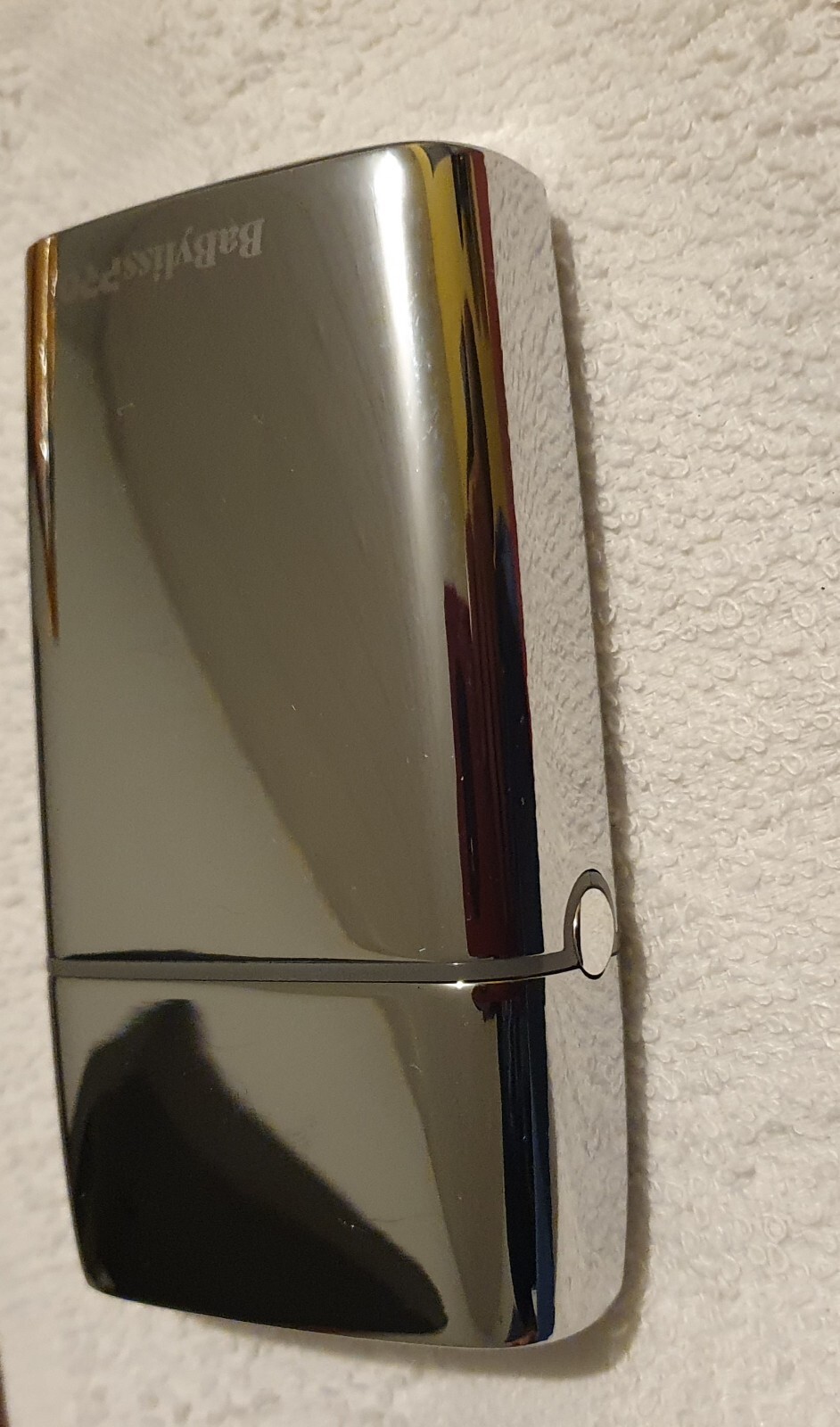 BaBylissPRO FOILFX02 Cordless Silver Metal Double Foil Shaver FXFS2