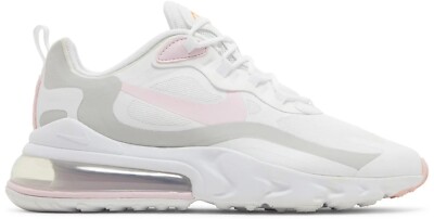 NIKE Wmns Air Max 270 React 'White Pink Foam' CZ0372-101 US 11.5 New