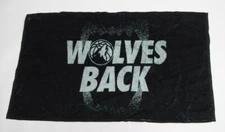Playoffs Official player Towel Minnesota Timberwolves NBA WCF *RARE * 38" x 21"