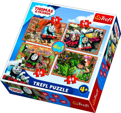 Trefl 4-in-1 SpongeBob's Crazy World Puzzle, 4 X 250 Pieces, 4 Puzzle Set For Teenagers : Buy Online At Best Price In KSA - Souq Is Now
