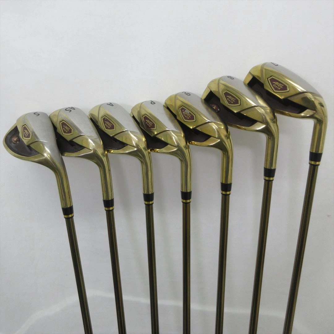 Tsuruya Iron Set AXEL Gold Premium 2 Regular AXEL Gold Premium 2 7 pieces