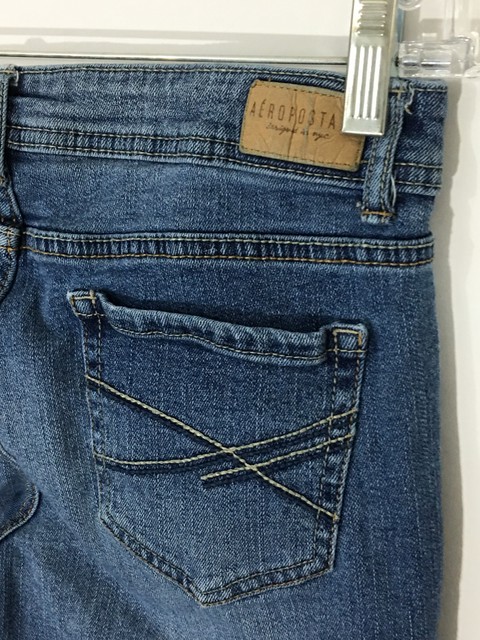 NEW Aeropostale Junior Girls Chelsea Low Rise Bootcut Jeans 0 S | eBay