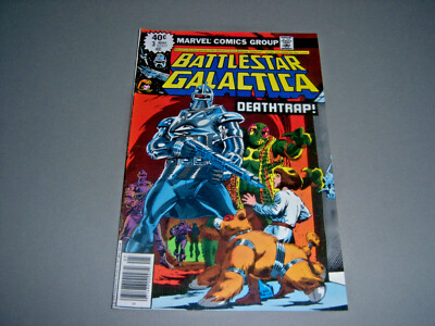 Battlestar Galactica No. 3 Marvel Comics Vol. 1 No. 3 May 1979 VF/NM 9. ...
