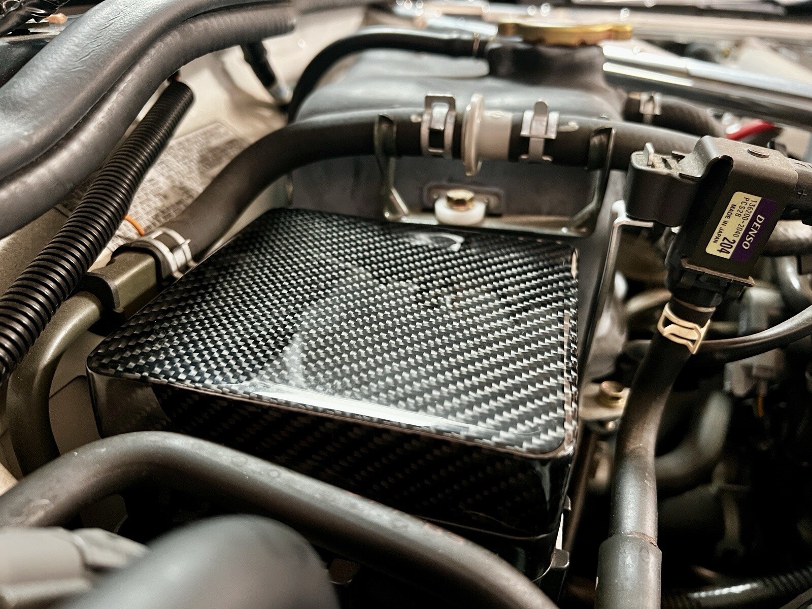 1st Gen Acura NSX Carbon Fiber Engine Bay Fuse Box Cover