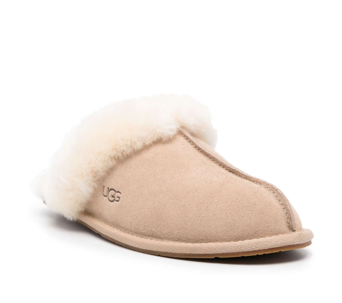 New Women's Shoes UGG Brand 1106872 Scuffette II Sand Soft Comfy