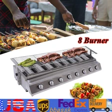 8 Burner Party Event BBQ Gas Grill 8 Burner Propane LP