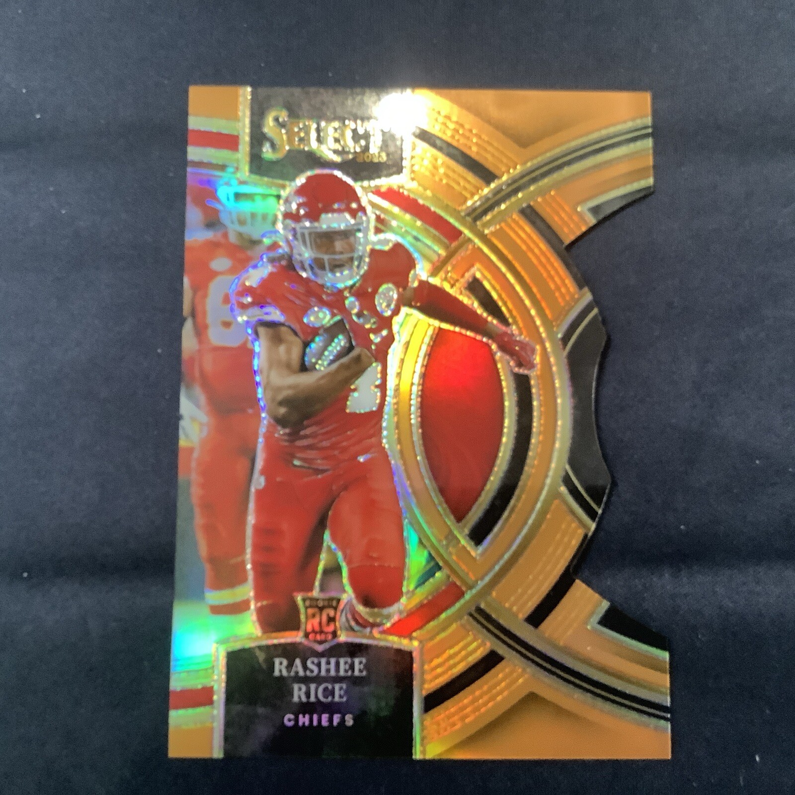 2023 Rashee Rice Panini Select Premier Level Orange Die Cut RC /399 #132
