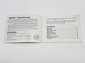 Fester's Quest Authentic Original NES Nintendo Manual Only