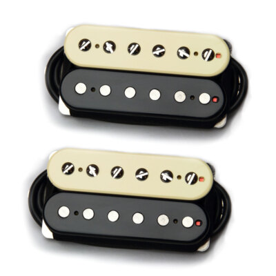 Bare Knuckle Pickups Boot Camp True Grit Humbucker Set (Zebra, 53 mm)