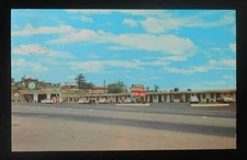 1960s Morral's Motor Lodge and Cities Service Gas Station Old Cars Breezewood PA