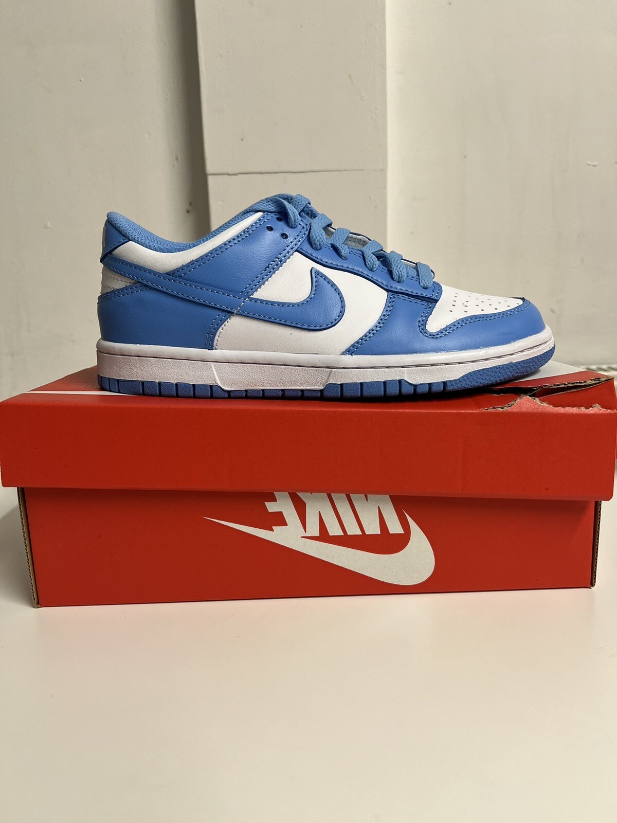 Nike Dunk Low University Blue Reino Unido 5 EE. UU. 5,5Y