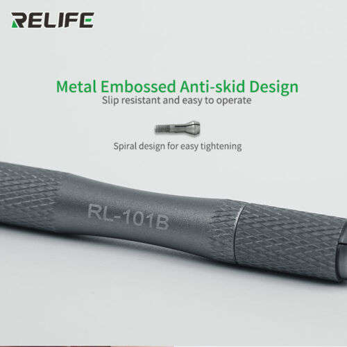 RELIFE RL-101B CPU Knife Set Remove Glue Knife IC Repair Blade CPU Knife Tool - Picture 3 of 10