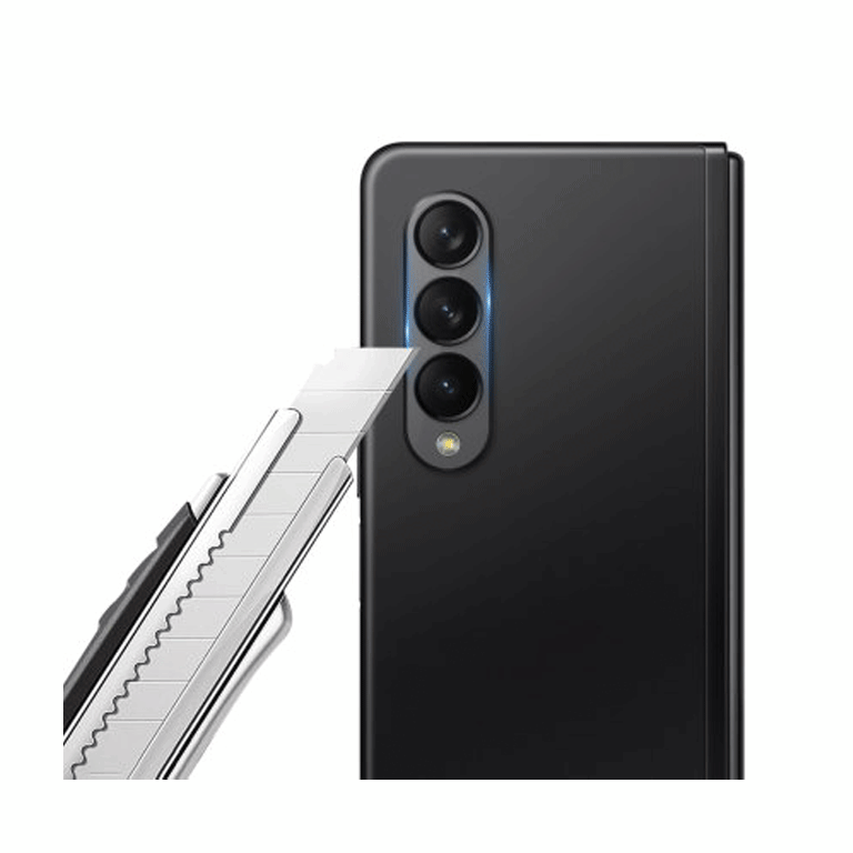 Samsung Galaxy Z Fold 6 BLACKTECH Camera Anti-Glare Tempered Glass - Clear-image