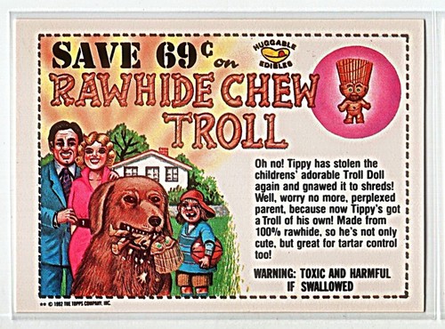 1992 TOPPS TRASH CAN TROLLS SINGLE STICKER TRADING CARDS - WITH FREE SHIPPING! - Picture 39 of 227