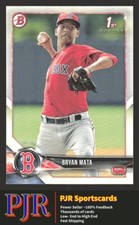 2018 Bowman #BP2 Bryan Mata   Boston Red Sox