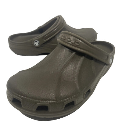 Crocs Classic Clog Sandals Unisex Chocolate Brown Men's Size