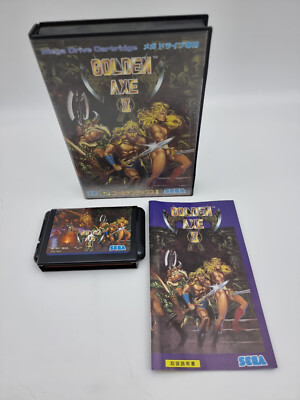 Golden Axe II 2 Sega Megadrive Japan Used