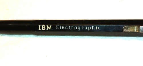 Matita Mech "IBM Electrographic" Nera con Bordo Cromato Funzionante - Foto 6 di 8