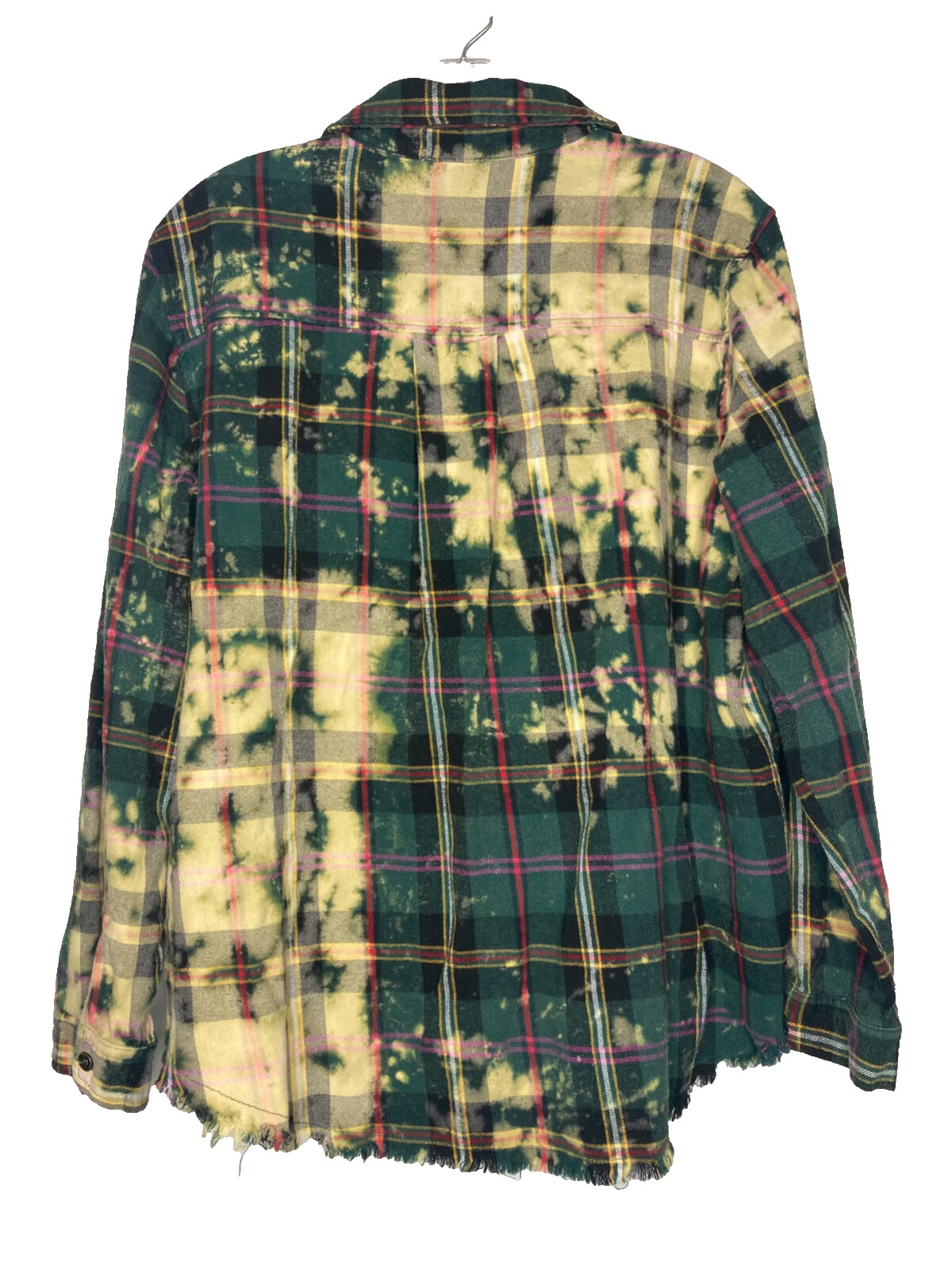 ODDI Button Front Top Bleached Collared Women Med… - image 5