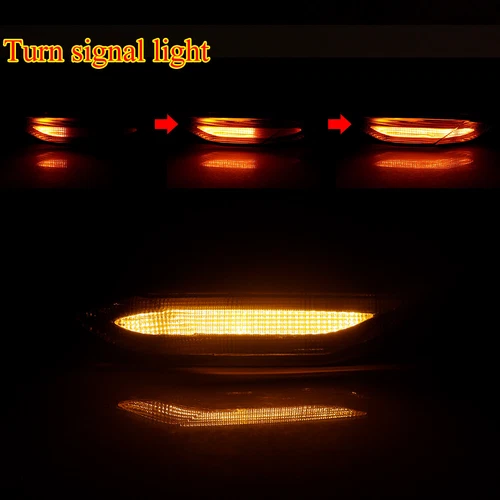 Smoke Sequential LED Side Marker Signal Lights For Porsche Cayenne 958 2011-2014 - Bild 9 von 10