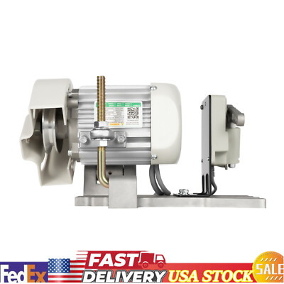 Electronic Brushless Sewing Machine Servo Motor W/ Control 500-4500RPM 600W