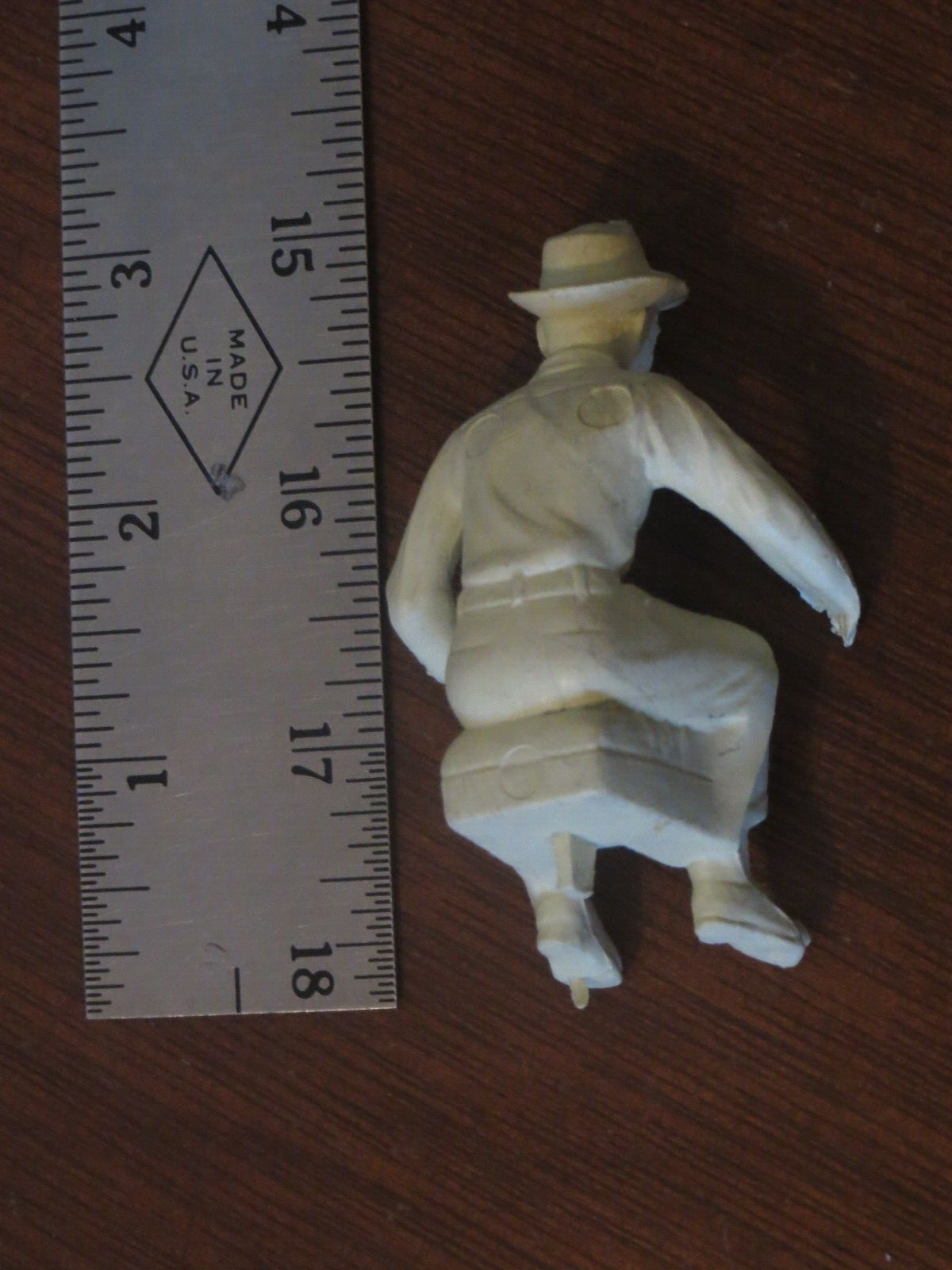 Vintage Marx Tractor Driver with peg for Climbing Sparking Tin Litho Wind Up Toy