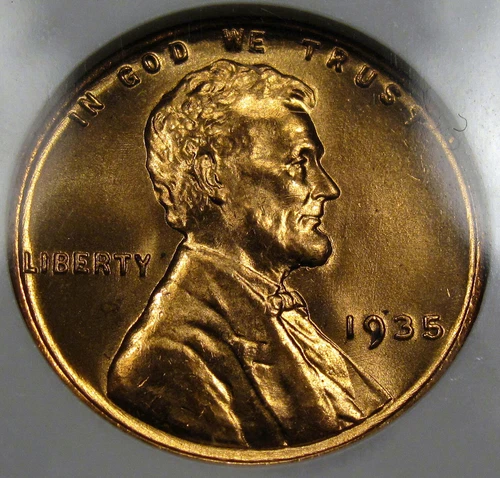 1935 Lincoln Cent NGC MS-66 RD... 100% Red, Blazing Luster, Great Strike, NICE!!