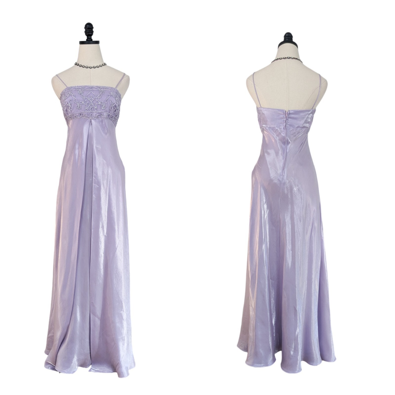SLIP DRESS WITH FRONT SPLIT FAIRY GANG