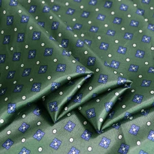 Wild Rag Scarf Western Cowboy Buckaroo Scarves Bandana Cowgirl silky green 38"