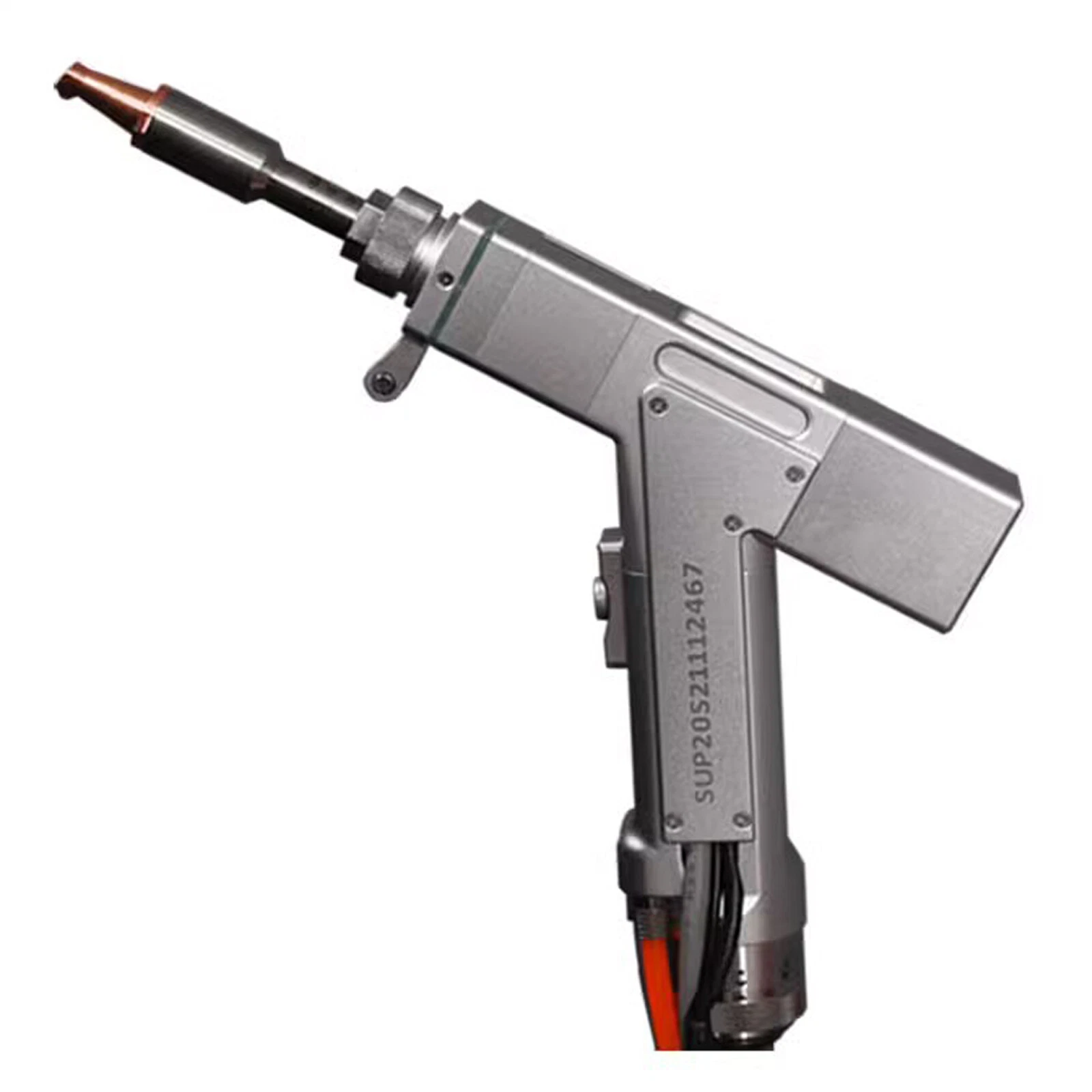 Handheld Metal Stainless Steel Aluminum laser welding gun head with Wire FeedePt