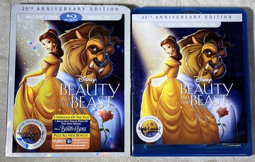 Beauty And The Beast Blu-ray 25th Anniversary Edition 2016 Disney - Picture 2 of 8