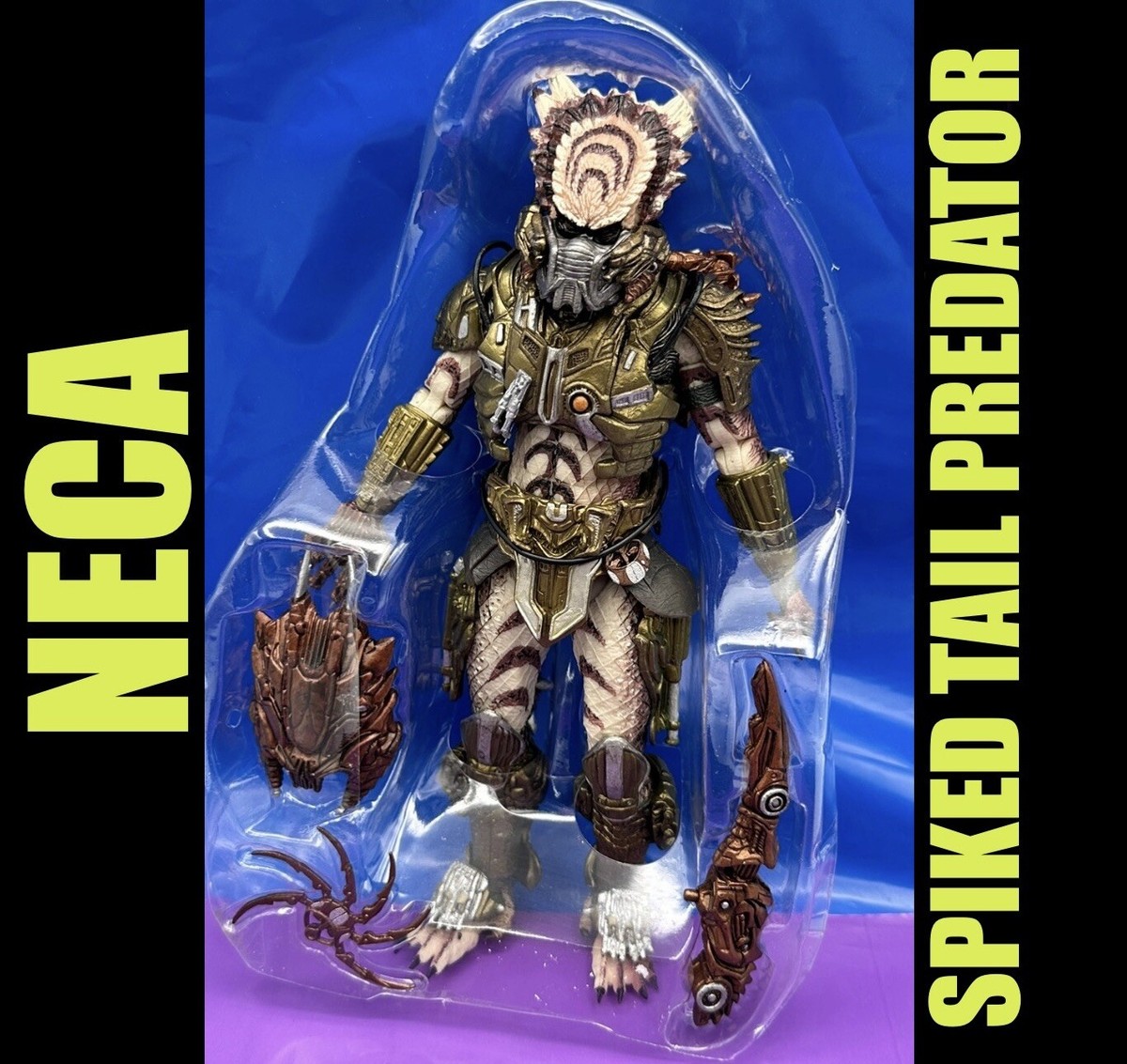 NECA Spiked Tail Predator Series 16 Authentic Loose 100 NECA Spiked Tail Predator Series 16 Authentic Loose 100